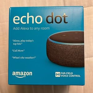 Amazon echo dot 3rd Gen brand new